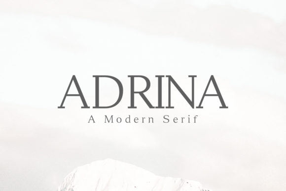 Adrina: A Modern Handwritten Serif Font for Makers