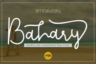 Bahary: A Handwritten Font That Makes Your Brand Feel Luxurious