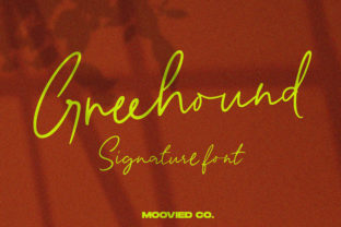 Greehound: A Script Handwritten Font That Makes Your Campaigns Instantly Clearer