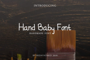 Hand Baby: A Sweet, Handwritten Font That Elevates Small Business Branding
