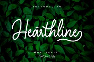 Hearthline: A Script Font That Makes Your Campaigns Instantly Recognizable