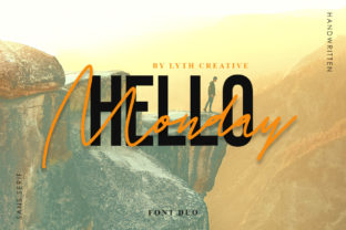 Hello Monday: A Script Handwritten Font That Feels Like Summer