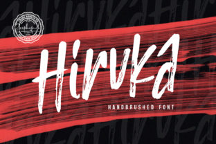 Hiruka: A Bold Handwritten Font That Elevates Real Small Business Branding