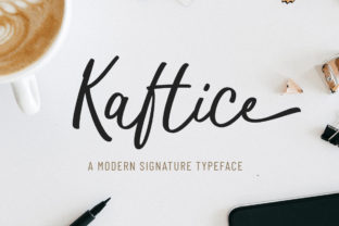 Kaftice: A Handwritten Font That Feels Like a Quiet Conversation