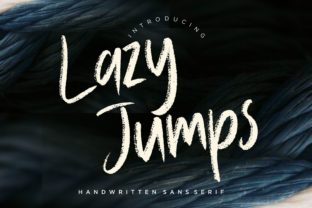 Lazy Jumps: A Friendly, Handwritten Sans Serif That Feels Like Your Brand