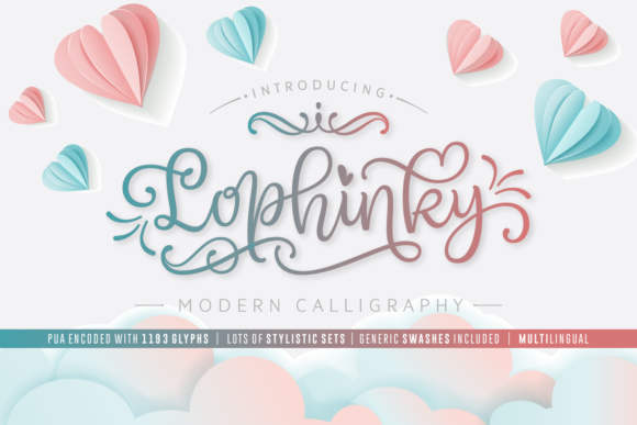 Lophinky: A Playful Handwritten Font That Elevates Your Brand