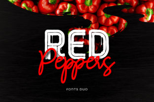 Red Peppers Font: A Handwritten Touch That Feels Like Your Brand Just Got Warmer