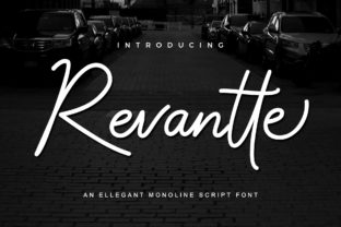 Revantte: A Minimalist Script Font That Elevates Your Brand