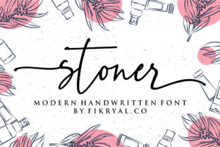 Stoner: A Modern Handwritten Typeface for Editorial Warmth