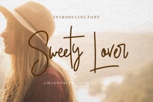 Sweety Lover: A Handwritten Font That Feels Like a Warm Invitation