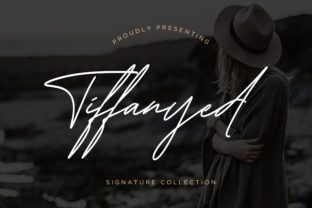 Tiffanyed: A Script Handwritten Font That Feels Like Home