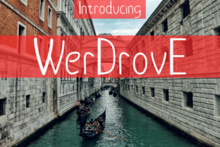 Werdrove: A Script That Feels Like a Thoughtful Signature